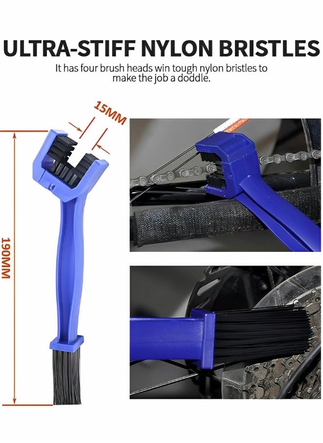 GROIC - 7 PCS Chains Repair Tool Kit  Bicycle Chain Removal or Installation Tools, Bike Link Plier + Chain Breaker Splitter Tool + Chain Checker + 3 Pairs Bicycle Missing Links+ Bike Chain Cleaner - Image 1