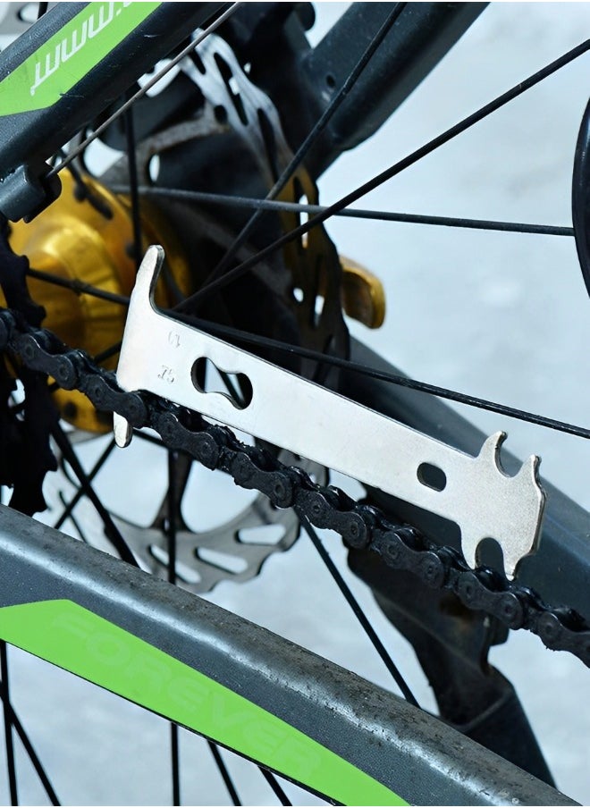 GROIC - 7 PCS Chains Repair Tool Kit  Bicycle Chain Removal or Installation Tools, Bike Link Plier + Chain Breaker Splitter Tool + Chain Checker + 3 Pairs Bicycle Missing Links+ Bike Chain Cleaner - Image 1