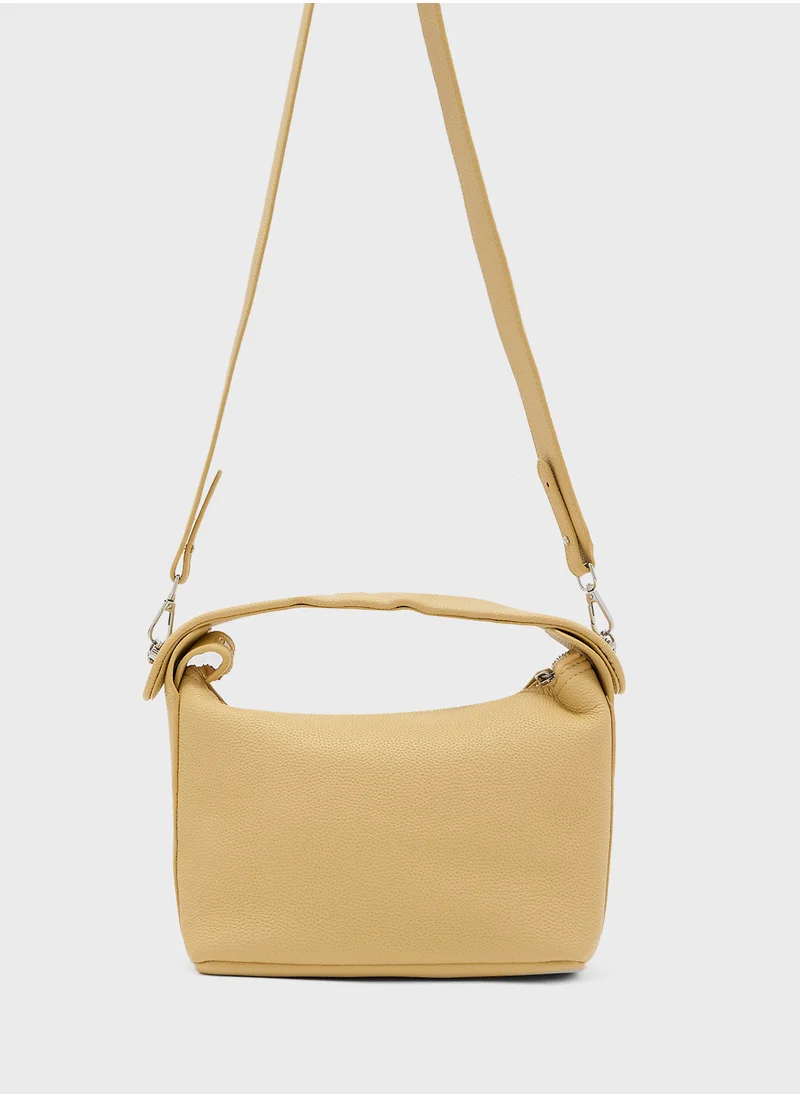 ELLA Satchel Bag With Wide Long Strap