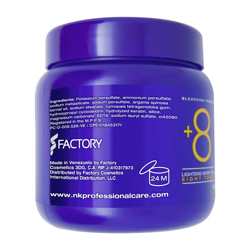 NK Professional Care DiColor Blonde | bleaching powder | lightener for hair | Lightens +8 shades without damaging the hair strand. 180 g - Image 2