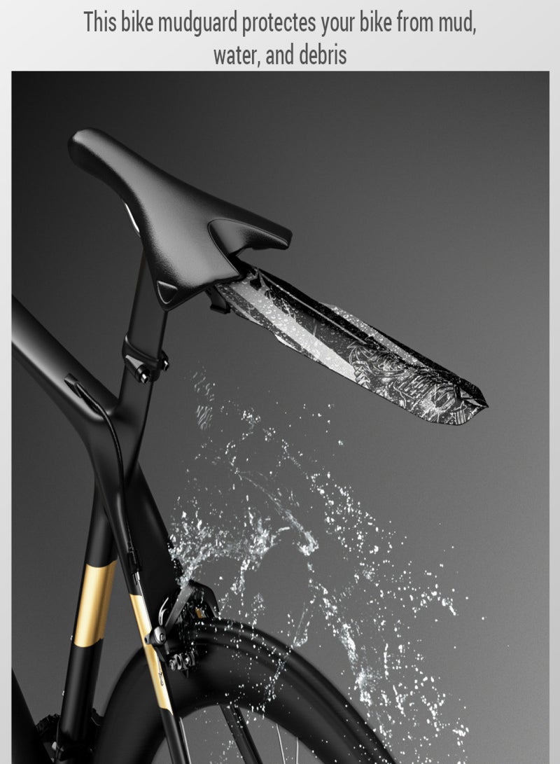 إنلي واقيات الطين عالية القوة للدراجات الهوائية، واقيات الطين الخلفية سريعة الفك للدراجات الجبلية - Image 5