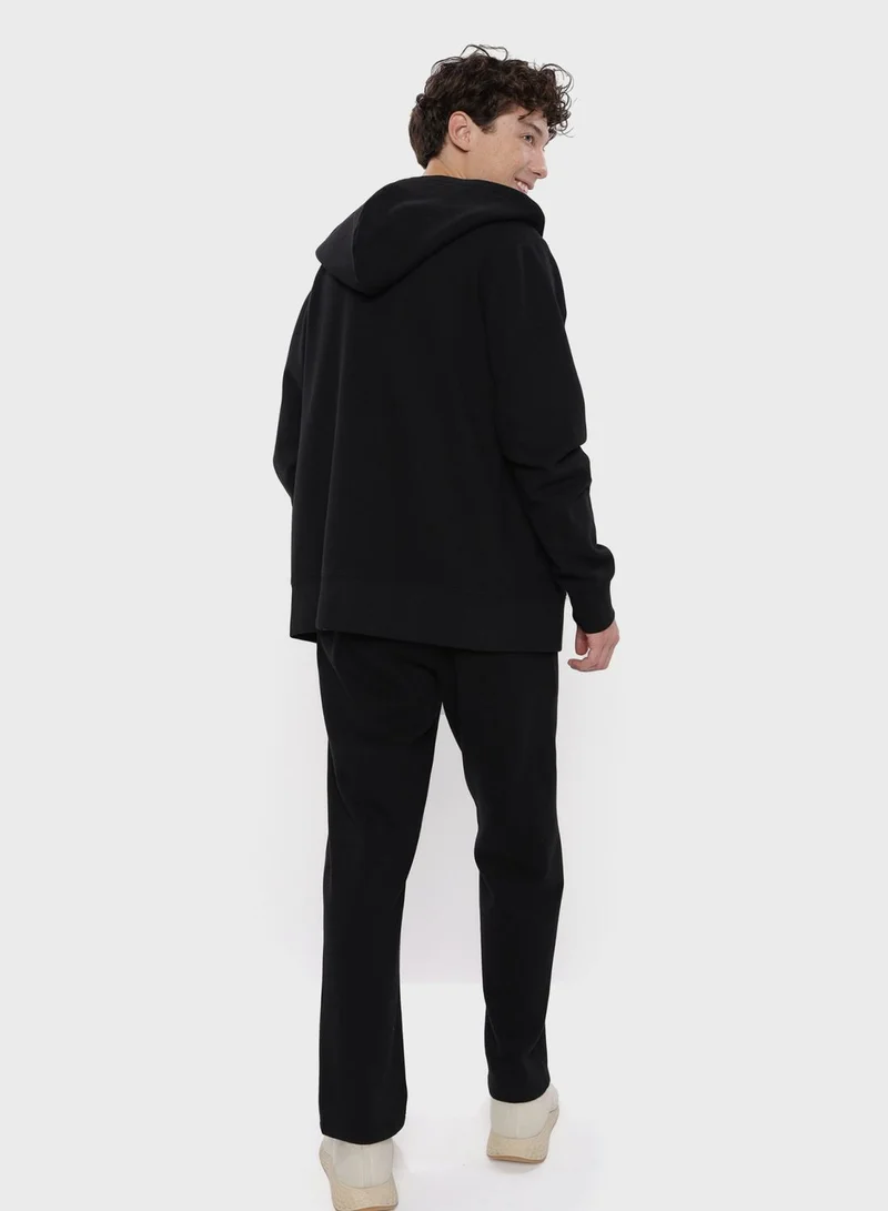 American Eagle Graphic Zip Through Hoodie