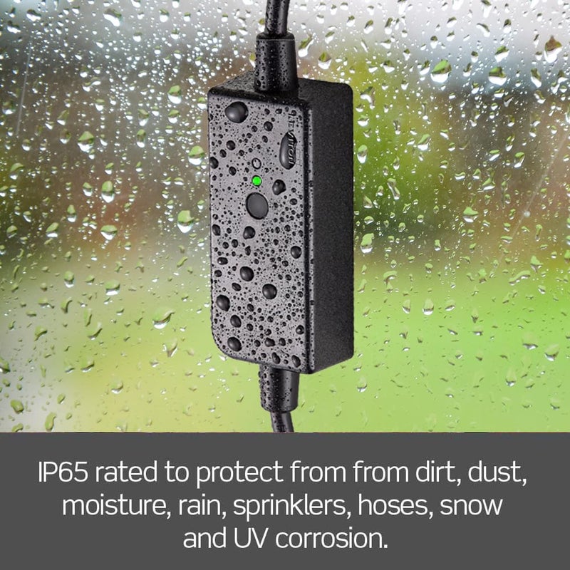 Leviton Decora Smart Wi-Fi Outdoor Plug, Works with Matter, My Leviton, Alexa, Google Assistant, Apple Home/Siri & Wire-Free Anywhere Switch Companion, Weather-Resistant, D215O-1RE, Black - Image 5