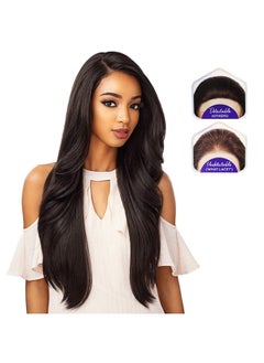 Sensationnel What Lace 13X6 Wigs Morgan Synthetic Wig Cloud 9 With Preplucked Hairline Hd Lace Whatlace Morgan (1B)  - Image 3