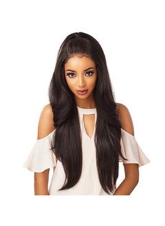Sensationnel What Lace 13X6 Wigs Morgan Synthetic Wig Cloud 9 With Preplucked Hairline Hd Lace Whatlace Morgan (1B)  - Image 4