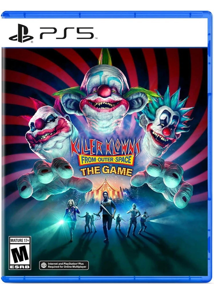 PlayStation Killer Klowns From Outer Space: The Game – Asymmetrical Multiplayer Action Adventure – PS5 - Image 1