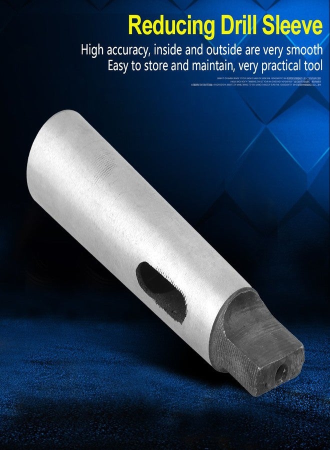 Walfront Morse Taper Drill Sleeve Reducing for Lathe Milling (MT1 to MT2,MT2 to MT3,MT3 to MT4,3pcs) - Image 5