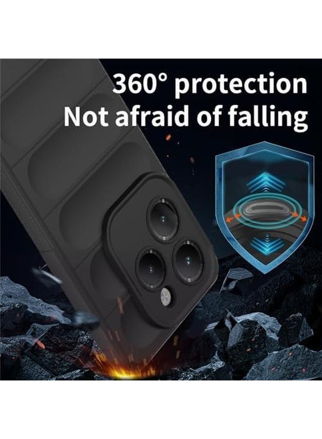 إيروريكس جراب سيليكون سائل متوافق مع هاتف Infinix Hot 40 Hot 40 Pro مع حماية عدسة الكاميرا ومضاد للخدش وبطانة من الألياف الدقيقة الناعمة وغطاء مطاطي كامل الجسم مقاوم للصدمات أزرق سماوي - Image 3