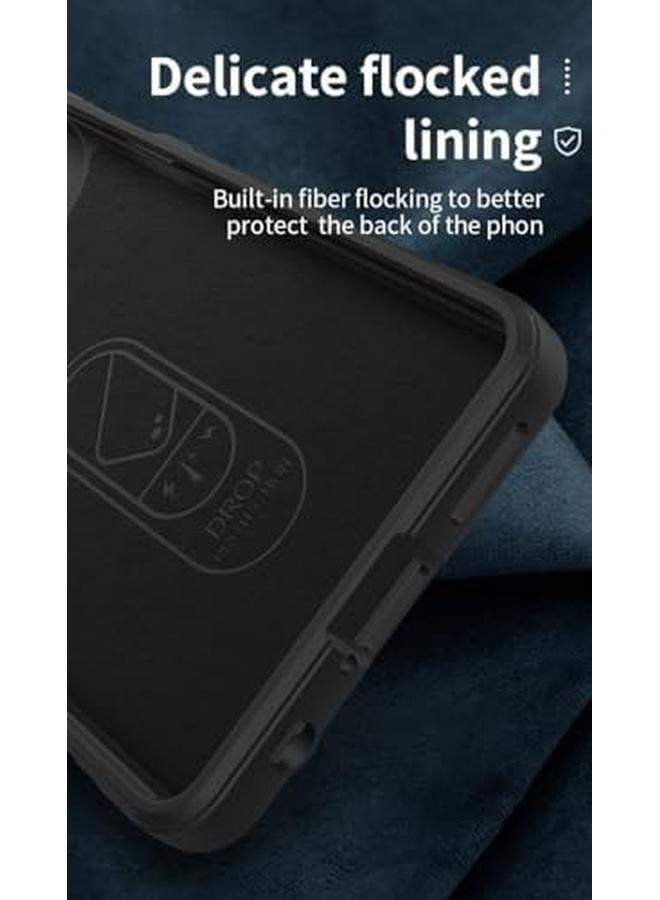 إيروريكس جراب سيليكون سائل متوافق مع هاتف Infinix Hot 40 Hot 40 Pro مع حماية عدسة الكاميرا ومضاد للخدش وبطانة من الألياف الدقيقة الناعمة وغطاء مطاطي كامل الجسم مقاوم للصدمات أزرق سماوي - Image 5