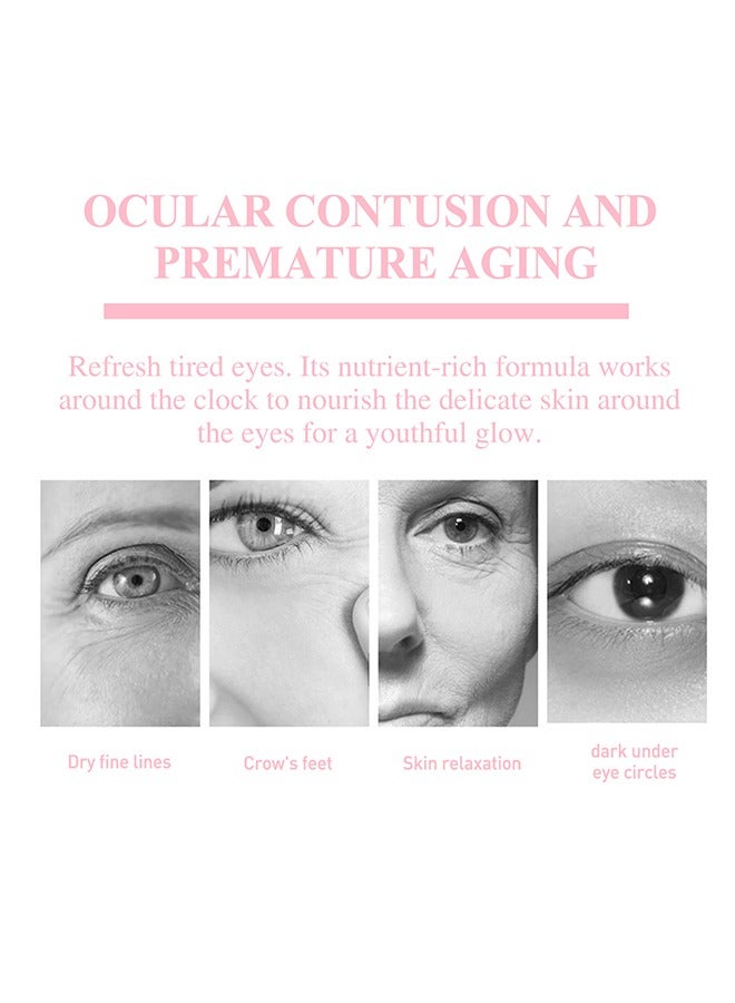 EELHOE Retinol Eye Cream Stick - Dark Circles and Puffiness, Anti-wrinkle Eye Cream Stick, Dark Circle Fine Lines Treatment, Under Eye Serum Balm Skin Care - Image 2