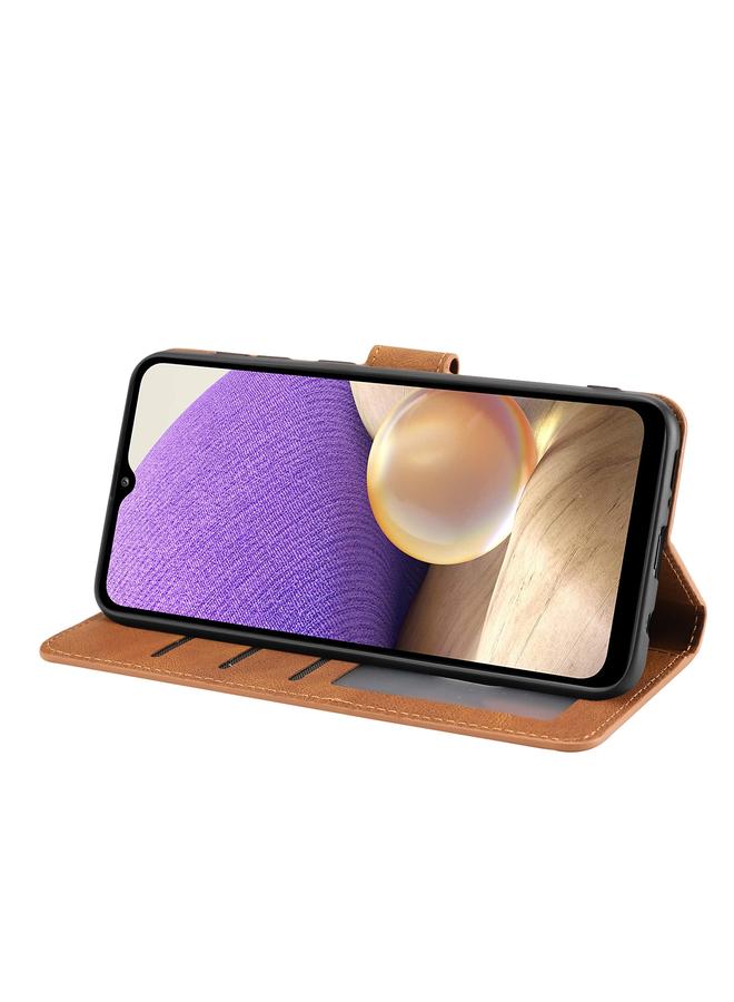 S-TOP Case For Samsung Galaxy A23e/A22e/A23S/A23 5G Japan Fantasy Classic Skin-feel Calfskin Texture PU Phone Case - Image 5