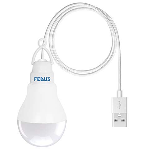 FEDUS USB Bulb for Power Bank - Portable LED Light for Mobile Lamp, Mini Night Light for Power Bank - Image 1