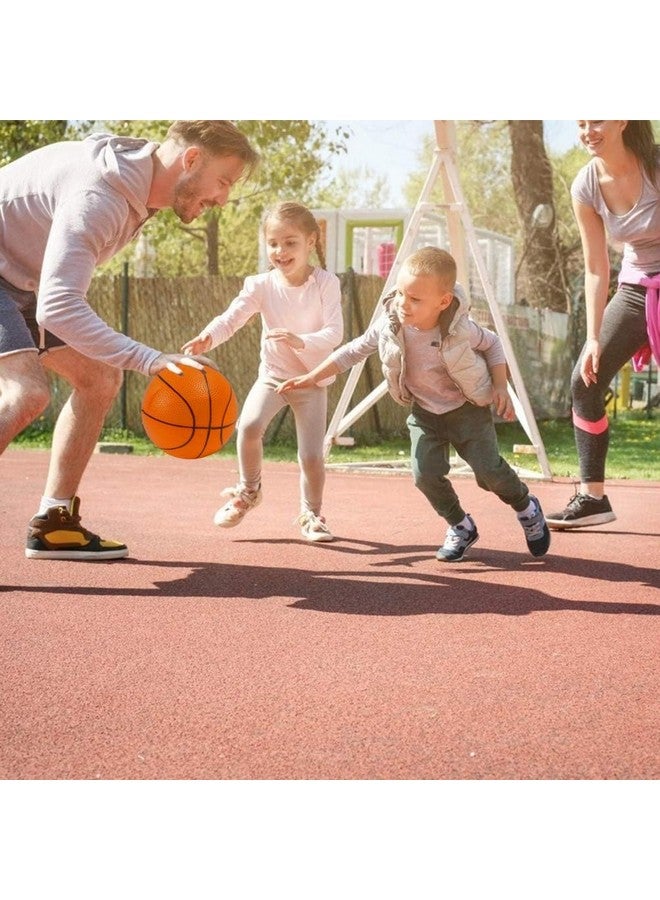 3 otters 6 Pack Mini Basketballs, 7.5 Inch Basketball Set with Pump for Mini Basketball Hoop, Outdoors Party Favors - Image 5