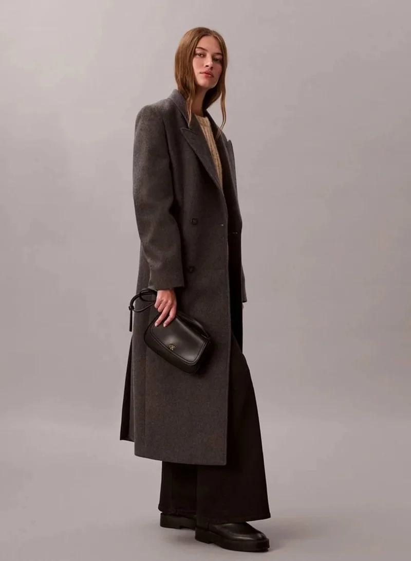 Calvin Klein Black Monogram Flap Camera Bag for Women | Best Price UAE