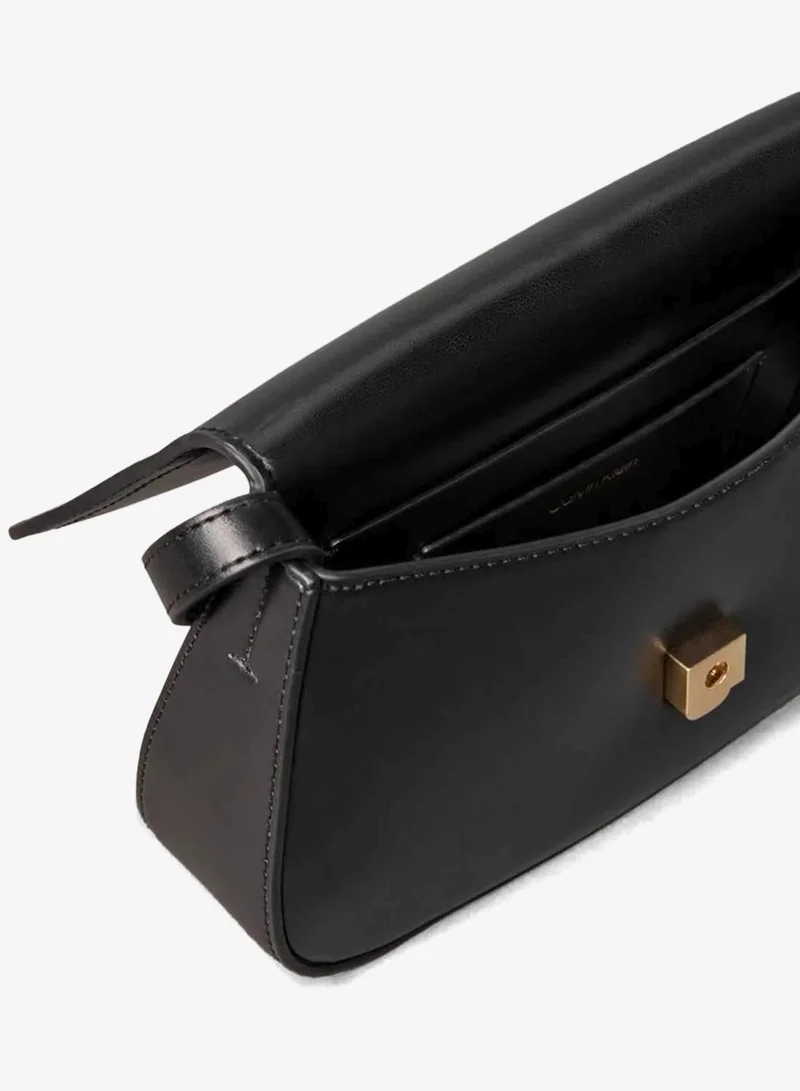 Calvin Klein Black Monogram Flap Camera Bag for Women | Best Price UAE