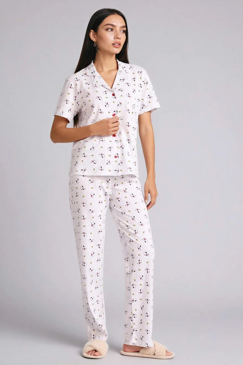 ديفاكتو 2 piece Regular Fit Snoopy Licensed Set