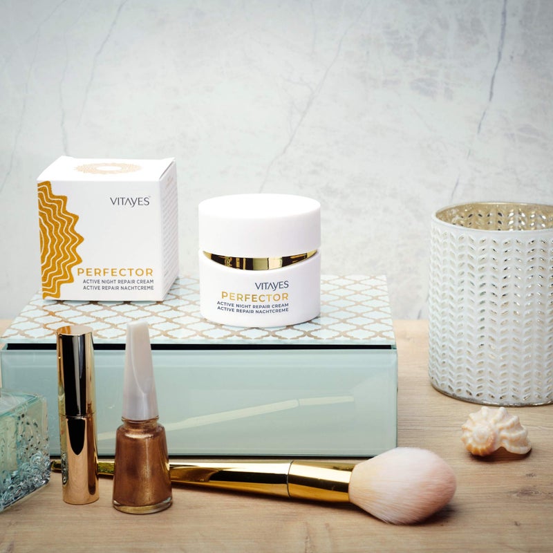 VITAYES Moisturizing Night Cream for Face with Vitamin C for Dark Spots, Fine Lines, Wrinkles, Even Tone and Acne Scar Removal, Hydrating & Brightening Skin for Women and Men - Image 5