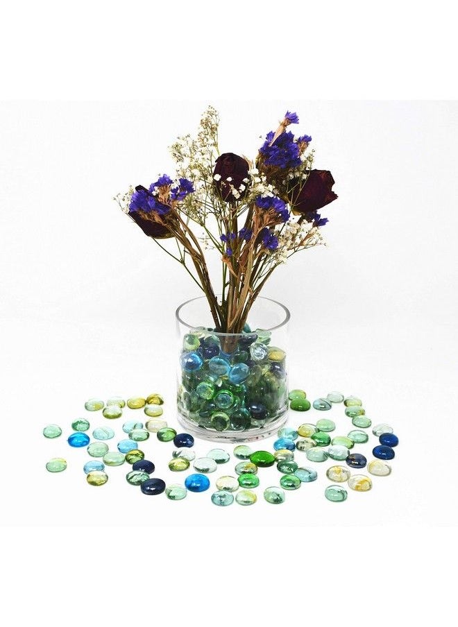 Nuanchu Multi Size Jewels Fake Gems Fake Ice Cubes Halloween Pirate Treasure Crushed Ice Rocks Plastic Crystals Crushed Acrylic Vase Fillers Display Combination For Halloween Party Decoration (570 Pieces)  - Image 5