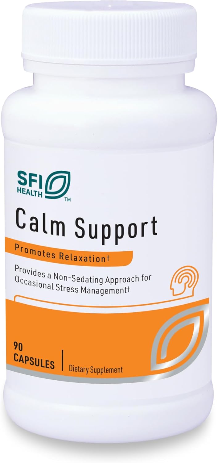 Klaire Labs Cortisol Management  Patented Herbal Stress Response Support Formula with Honokiol  Ashwagandha 90 Capsules - Image 1