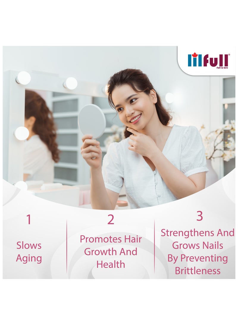 lilfull Beauty Collagen Liquid Shot - 10000mg (20 Servings x 25 ml) Improves Skin Glow - Image 5