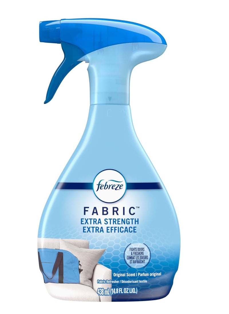 febreze Febreze Fabric Extra Strength 14.8oz (438ml) - Odor Eliminator, Long-Lasting Freshness, Fabric Refresher, Heavy Duty, Fresh Scent  - Image 1
