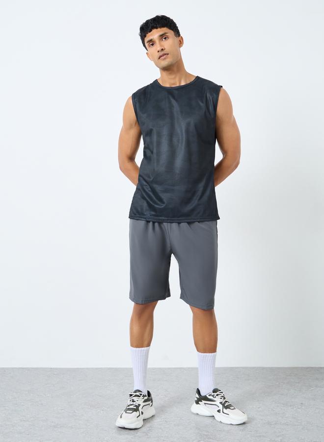 ستايلي اكتيف تانك رياضي مطبوع ستايلي - Image 2