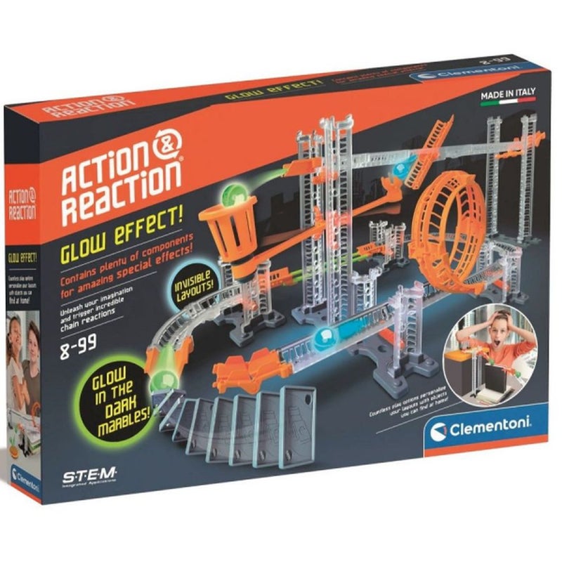 Clementoni - Action & Reaction Glow Effect - 59304 - Image 1