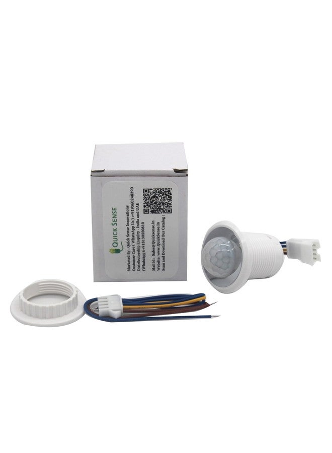 Quick Sense QS-05B PIR Motion Sensor Switch | Adjustable Time Delay | 3-Level Light Sensitivity | 110° Detection | 6m Range | Automatic Lighting Control - Image 2