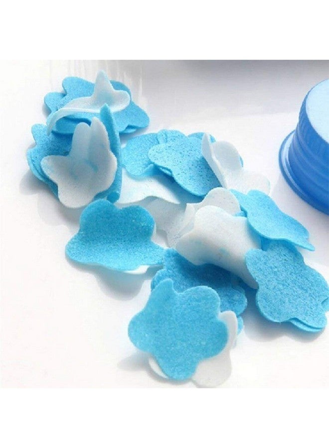 MALL SKY MALL Flower Design Tube Shape Bottle Paper Soap Clean Soft Bath For Travel (Pack Of 2)(ASSORTED) - Image 5
