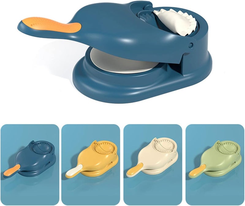 PAXCOO Home Manual Dumpling Making Tool 2 in 1 Dumpling Maker Multifunction DIY Manual Dumpling Press Molds Set 10 Seconds to Make Dumplings Empanadas Quickly Baking Pastry Manual Artifact - Image 1
