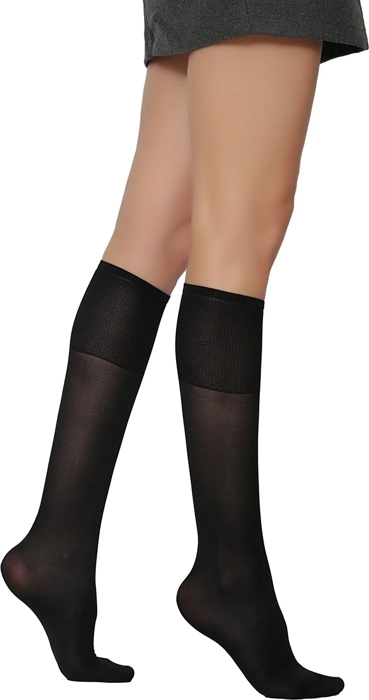 دايمود Comfort Elastic Non-Squeezing Knee Socks