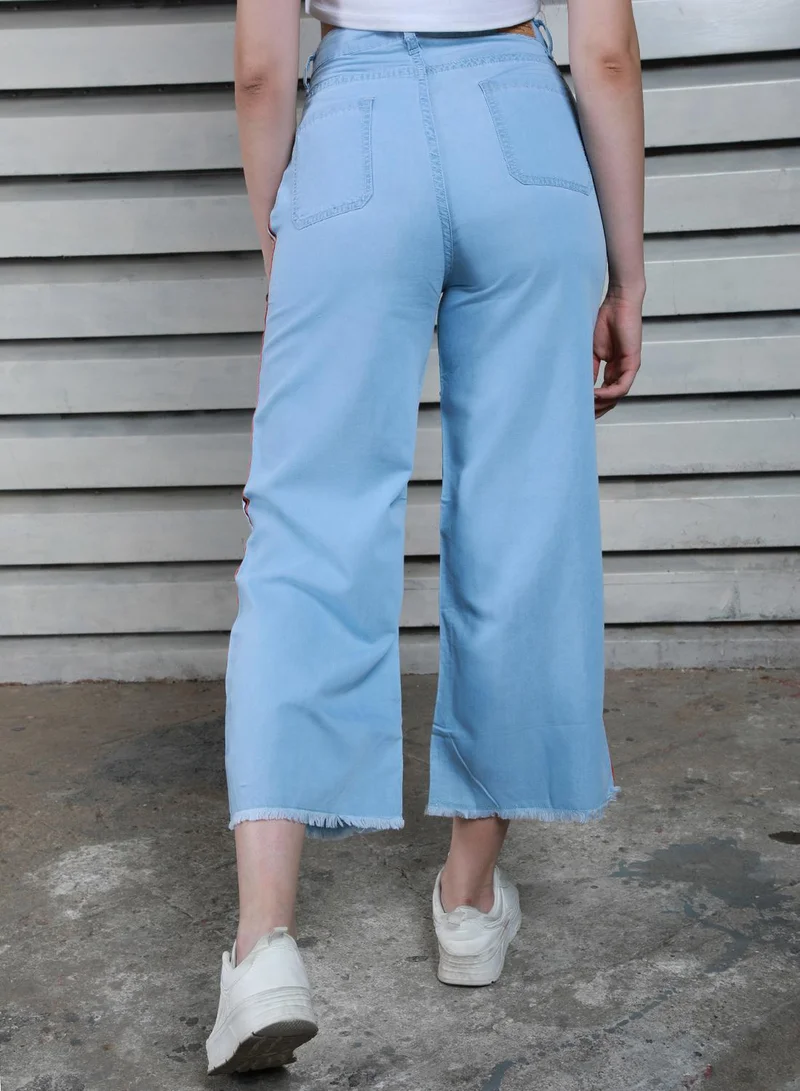 HIGH STAR Women Blue Palazzos