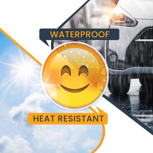 Magnet Me Up Smiley Face Emoticon Magnet Decal, 5 Inch Round, Happy Smile Cute Self-Expression Decorative Magnet for Car, Truck, Fridge, Whiteboards, Any Magnetic Surface, Crafted in USA - Image 5