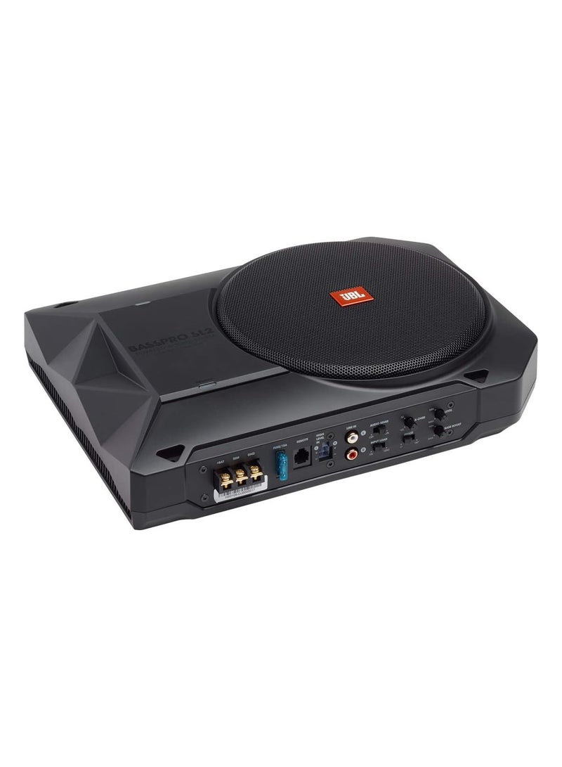 JBL BassPro SL2 - Compact Powered Underseat Car Subwoofer System | Nominal Power 125W, Peak Power 250W - Image 5