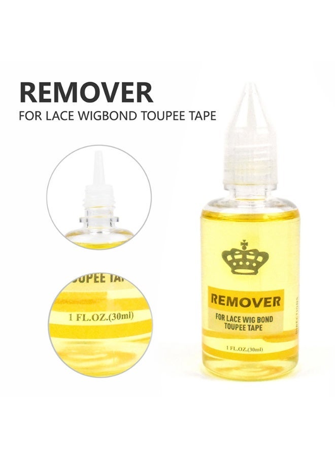 30ml صفراء الدانتيل الباروكة الغراء إزالة الماء دليل الباروكة ربط الغراء اللاصق غير مرئي للبروكة الدانتيل / توبي - Image 3