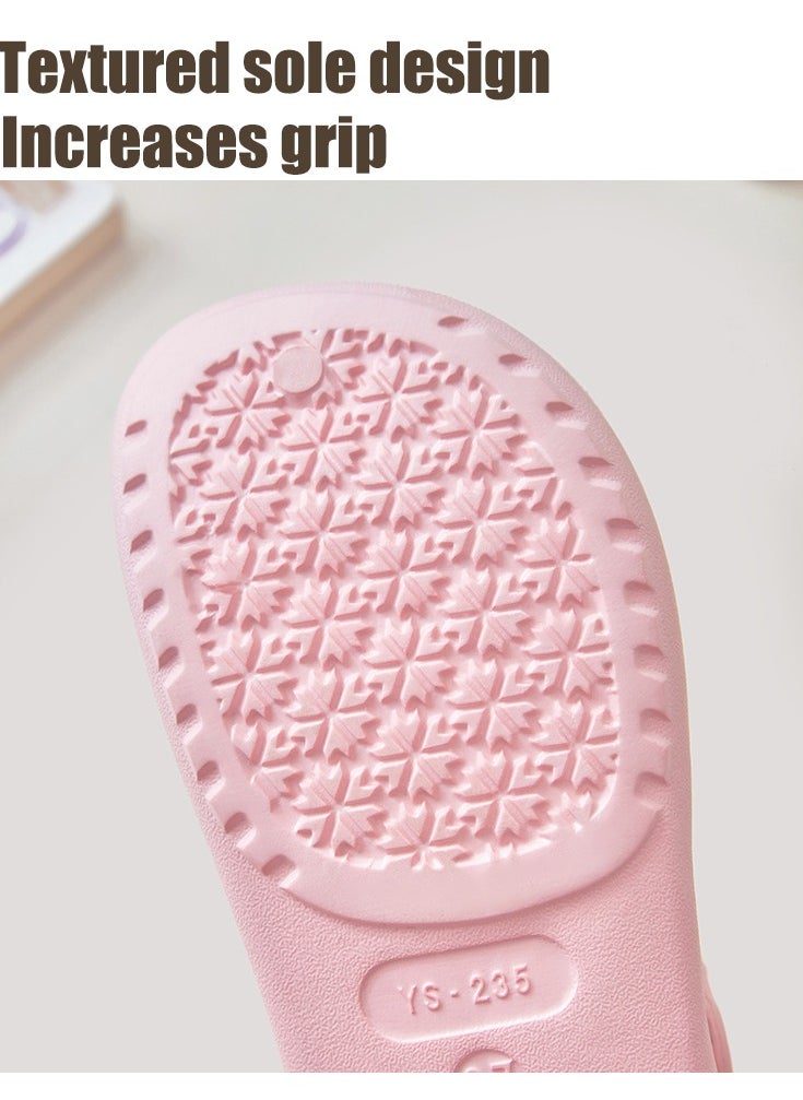 VUCATIN Unisex-Adult Garden Shoes Clogs Slip on Children Sandals Water Shoes for Indoor Outdoor Slides (Pink)  - Image 4
