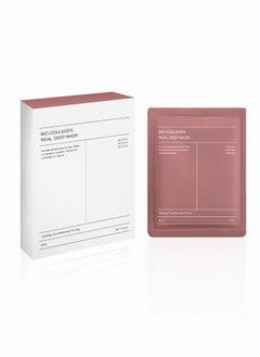 BIODANCE Bio-Collagen Real Deep Mask, Hydrating Overnight Mask, Pore Minimizing, Elasticity Improvement, 34g x4pcs  - Image 2