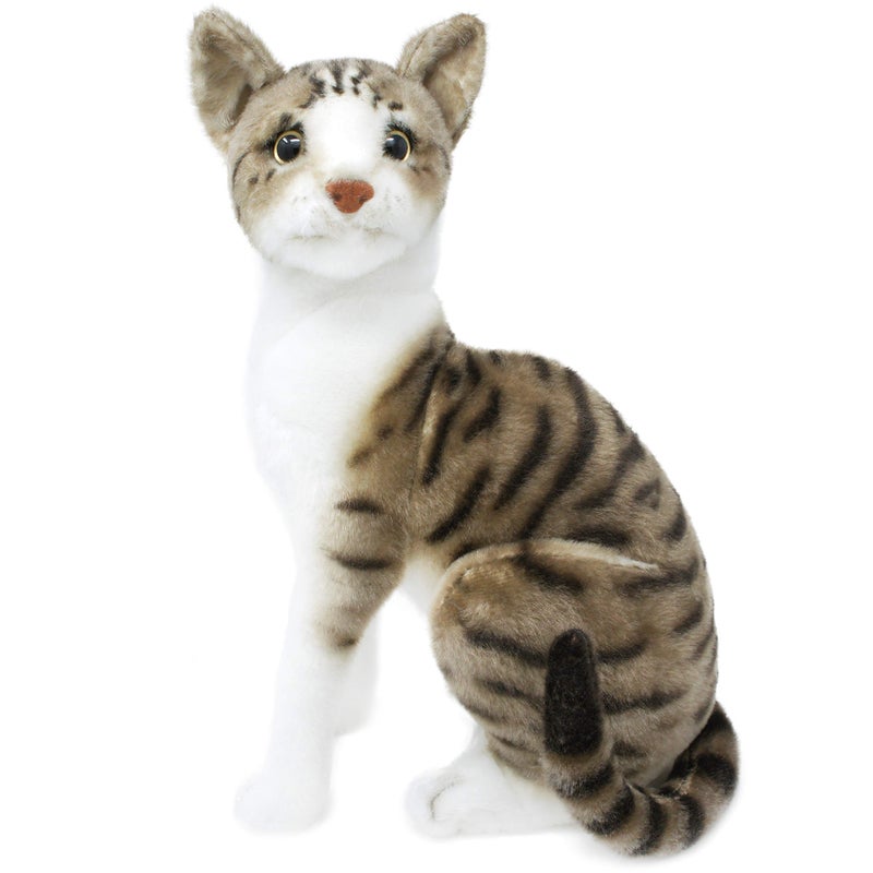 TigerHart Amy The American Shorthair Cat - 14 Inch Stuffed Animal Plush - Image 1