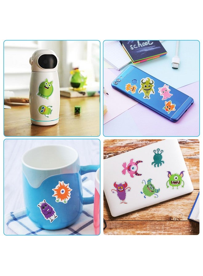 كليڤر بلاي مجموعة من 100 ملصق وحوش، هدايا حفلات وحوش، ديكورات أعياد الميلاد - Image 5