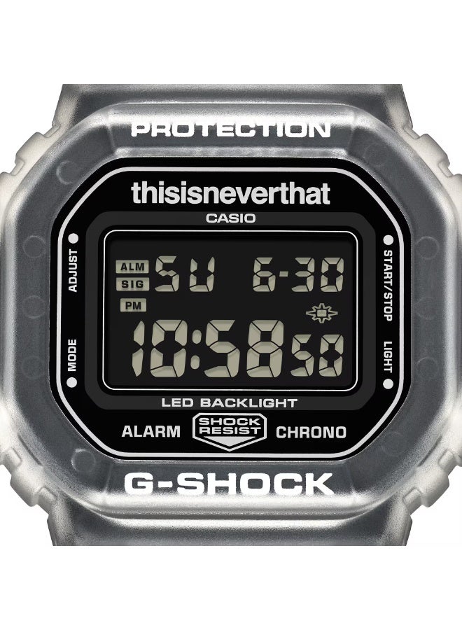 CASIO Title: Casio G-Shock DW-5600TNT-7D Digital White Resin Men's Watch - 48.9 mm - Image 3
