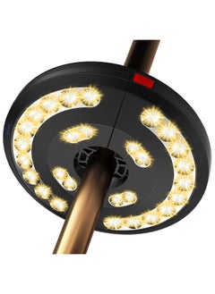 Generic Eletorot Patio Umbrella Lights Rechargeable Outdoor Lights For Patio Decor Patio Table Light 28 Led 3 Lighting Modes Cool Patio Pool Accessories And Backyard Decor  - Image 1