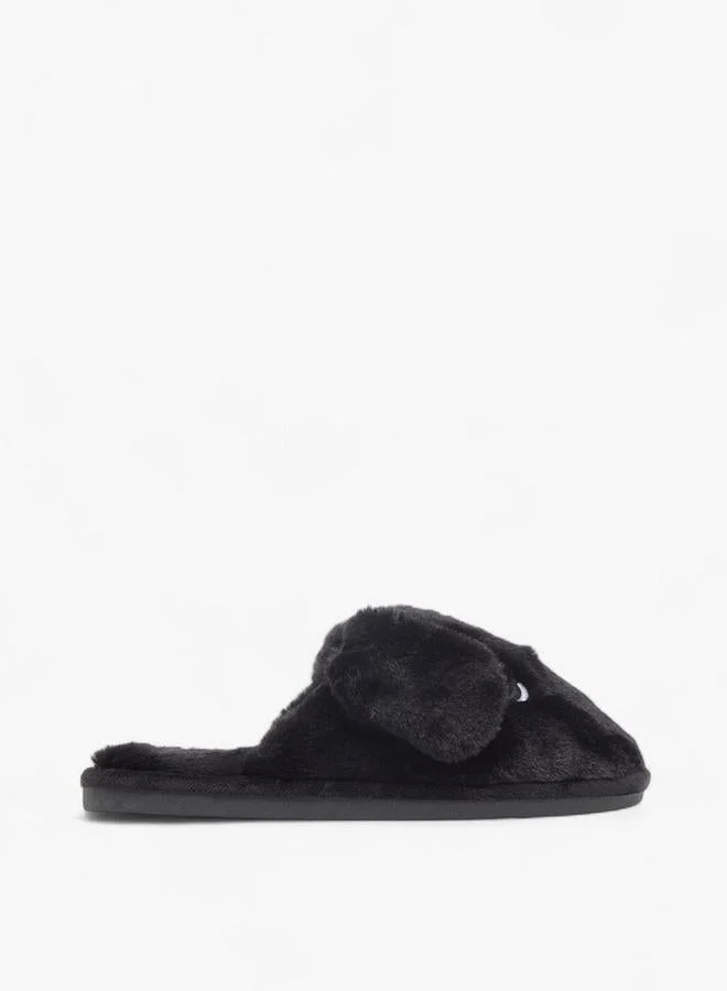 لو كونفورت شباشب منزل نسائية بتطريز أذن