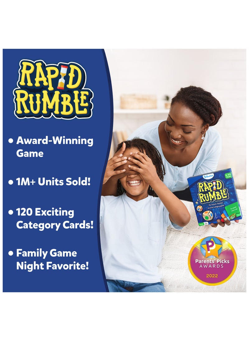 Skillmatics Rapid Rumble - Fast-Paced Board Game for Kids, Teens & Adults, Fun for Family Game Night & Educational Toy, Quick-Thinking Card Game, Gift for Ages 6, 7, 8, 9 & Up  - Image 3