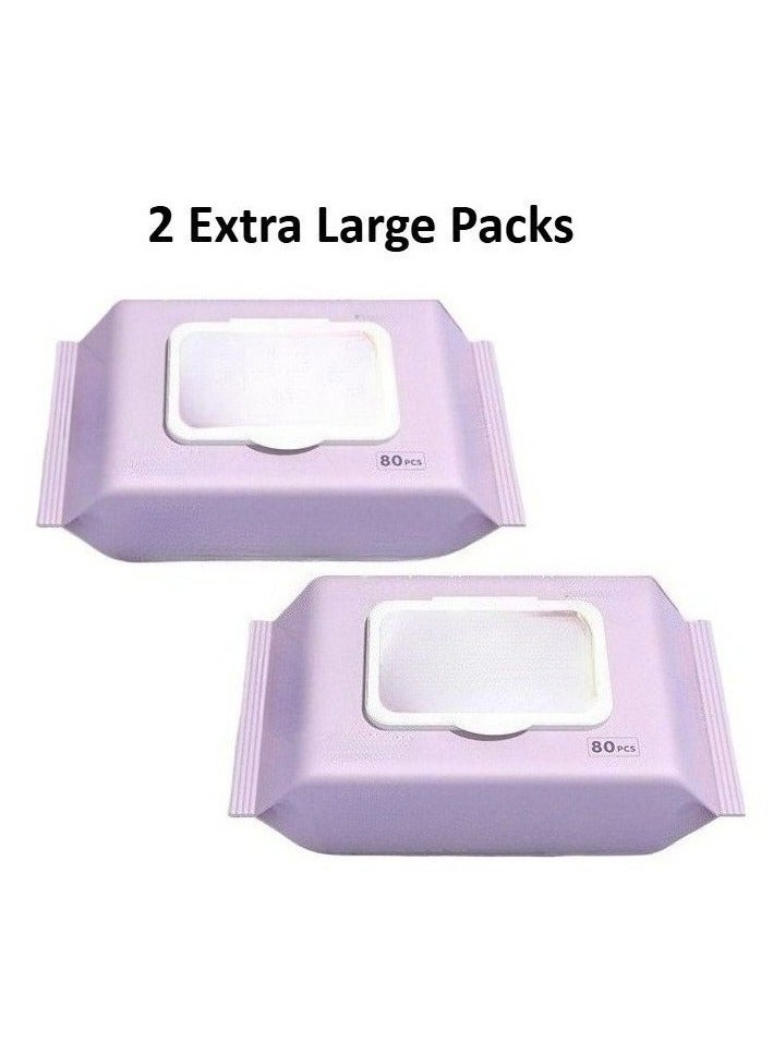 [2-Pack Value Set] Jumbo Size Wet Wipes · Smart Choice for Home