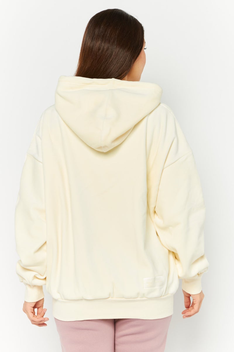 adidas Originals Adidas Originals x Angel Chen Women Sportswear Fit Outdoor Sweatshirt, Cream  - Image 4