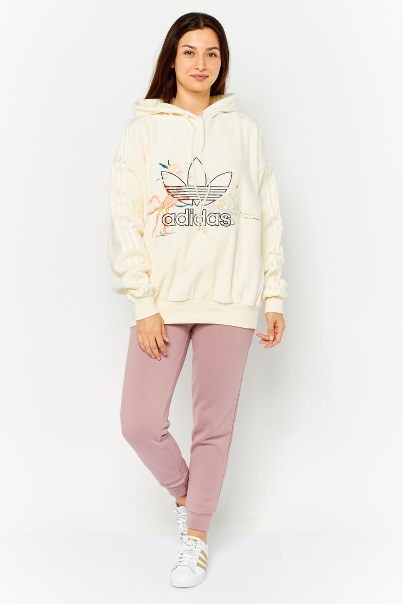 adidas Originals Adidas Originals x Angel Chen Women Sportswear Fit Outdoor Sweatshirt, Cream  - Image 2