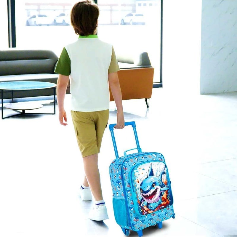 CCJPX Kids Luggage for Boys Girls, Toddler Rolling Travel Carry on Suitcase with Wheels - Image 5