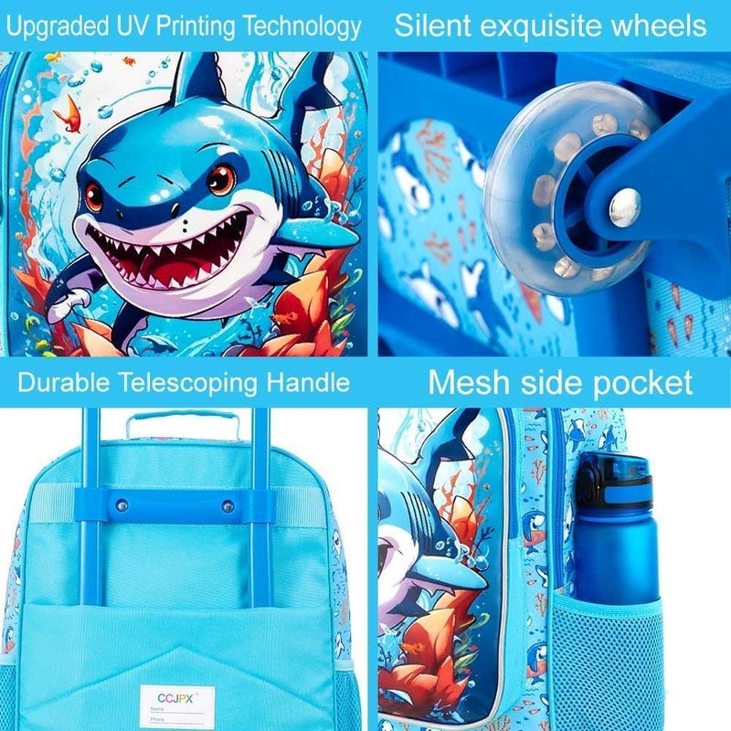CCJPX Kids Luggage for Boys Girls, Toddler Rolling Travel Carry on Suitcase with Wheels - Image 4