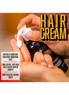 SUAVECITO Suavecito Hair Cream Pump Bottle Medium Shine All Day Light Hold (8 oz)  - Image 5