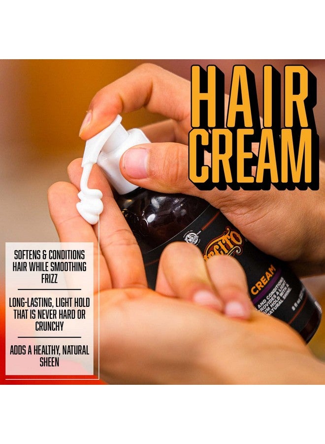 Suavecito Hair Cream Pump Bottle Medium Shine All Day Light Hold (8 oz) - Image 5